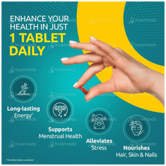 Supradyn Naturals Iron Ashoka + Shatavari Tablet 30