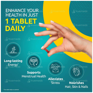 Supradyn Naturals Iron Ashoka + Shatavari Tablet 30