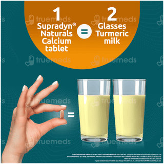 Supradyn Naturals Calcium Turmeric + Vitamin D Tablet 30