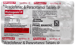 Mahagesic P Tablet 10