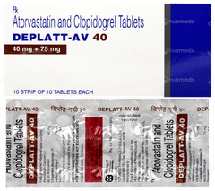 Deplatt Av 40 Tablet 10
