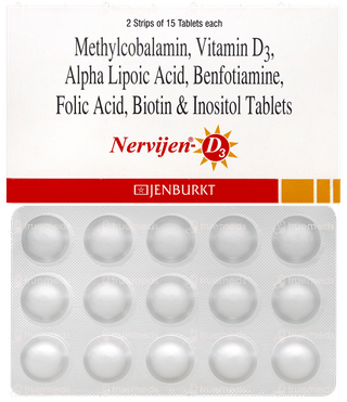 Nervijen D3 Tablet 15