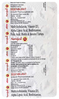 Nervijen D3 Tablet 15