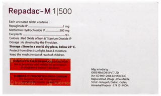 Repadac M 1/500 Tablet 10
