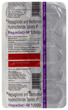 Repadac M 1/500 Tablet 10