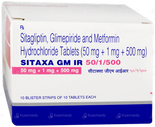 Sitaxa GM Ir 50/1/500 Tablet 10