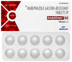 Rabekind 40 Tablet 10