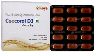 Coecoral D3 Veg Tablet 15