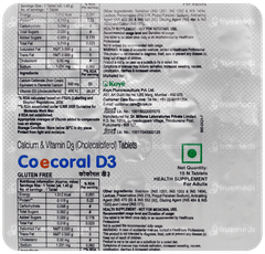 Coecoral D3 Veg Tablet 15