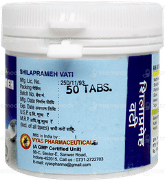 Vyas Shilaprameh Vati Tablet 50