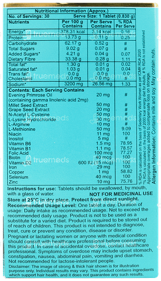 Hairbless Diva For Women Tablet 30