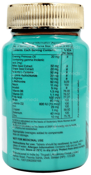 Hairbless Diva For Women Tablet 30