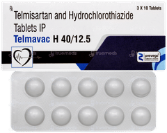 Telmavac H 40/12.5 Tablet 10