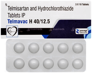 Telmavac H 40/12.5 Tablet 10