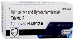 Telmavac H 40/12.5 Tablet 10