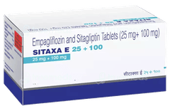 Sitaxa E 25+100 Tablet 10 Sitaxa E 25+100 Tablet 10