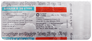 Sitaxa E 25+100 Tablet 10