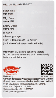 Telmevas H Tablet 10 Telmevas H Tablet 10