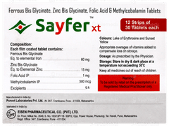 Sayfer Xt Tablet 30
