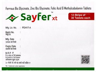 Sayfer Xt Tablet 30