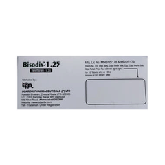 Bisodix 1.25 Tablet 10 Bisodix 1.25 Tablet 10