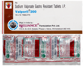 Valporil 200 Tablet 10