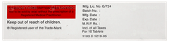 Valporil 200 Tablet 10 Valporil 200 Tablet 10