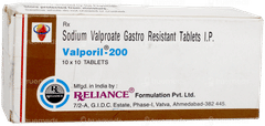 Valporil 200 Tablet 10 Valporil 200 Tablet 10