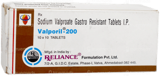 Valporil 200 Tablet 10