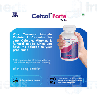 Cetcal Forte Tablet 60