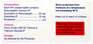 Rosulip Ez 20mg/10mg Tablet 10