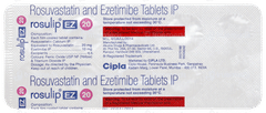 Rosulip Ez 20mg/10mg Tablet 10 Rosulip Ez 20mg/10mg Tablet 10