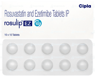 Rosulip Ez 10mg/10mg Tablet 10