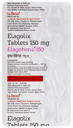 Elagohenz 150 Tablet 10