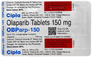 Obparp 150 Tablet 8