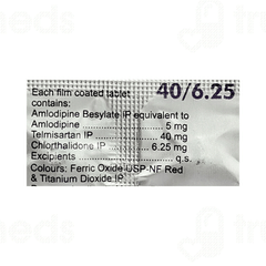 Amlopres 3d 40/6.25 Tablet 10 Amlopres 3d 40/6.25 Tablet 10