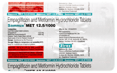 Samnux Met 12.5/1000 Tablet 10