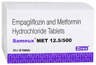Samnux Met 12.5/500 Tablet 10