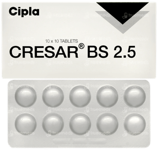 Cresar Bs 2.5 Tablet 10