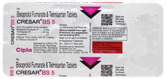 Cresar Bs 5mg/40mg Tablet 10