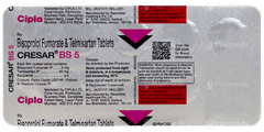 Cresar Bs 5Mg/40Mg Tablet 10 Cresar Bs 5Mg/40Mg Tablet 10