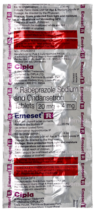 Emeset R Tablet 10