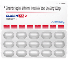 Glisen Sm 2 Tablet 15