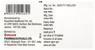 Temsan Bs 2.5/40 Tablet 10