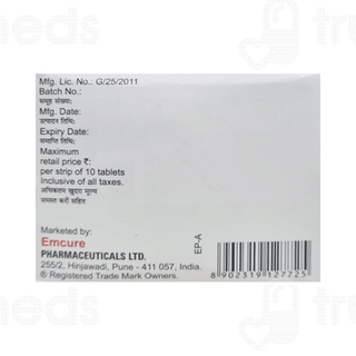 Empri M 12.5/1000 Tablet 10