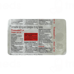Temsan Ln Tablet 15 Temsan Ln Tablet 15