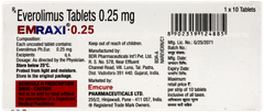 Emraxi 0.25 Tablet 10