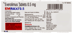 Emraxi 0.5 Tablet 10
