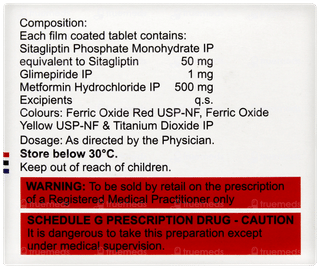 Emsita GM 50/1/500 Tablet 10