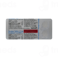 Sanoxaban 2.5 Tablet 10 Sanoxaban 2.5 Tablet 10